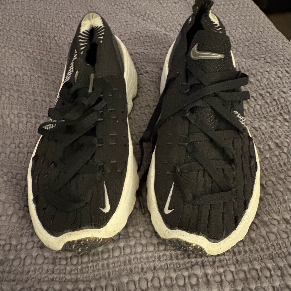 Nike Black and White Athletic Shoes